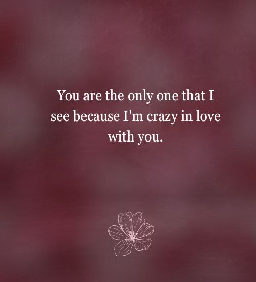 i am madly in love with you messages