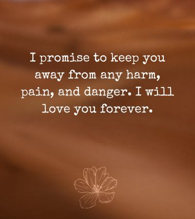 i promise to love you quotes